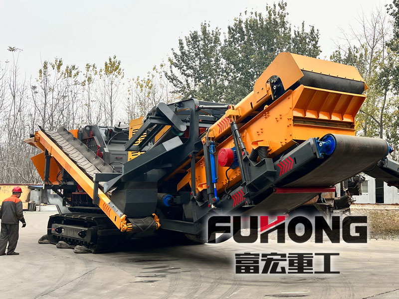 移动建筑垃圾破碎站